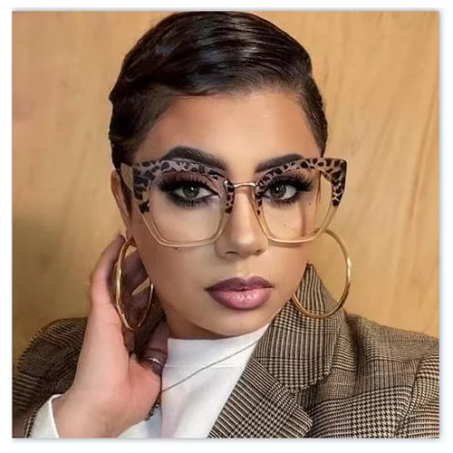 😎 Blue Light Blocking Cat-Eye Glasses | Style Meets Protection 👓🛡️