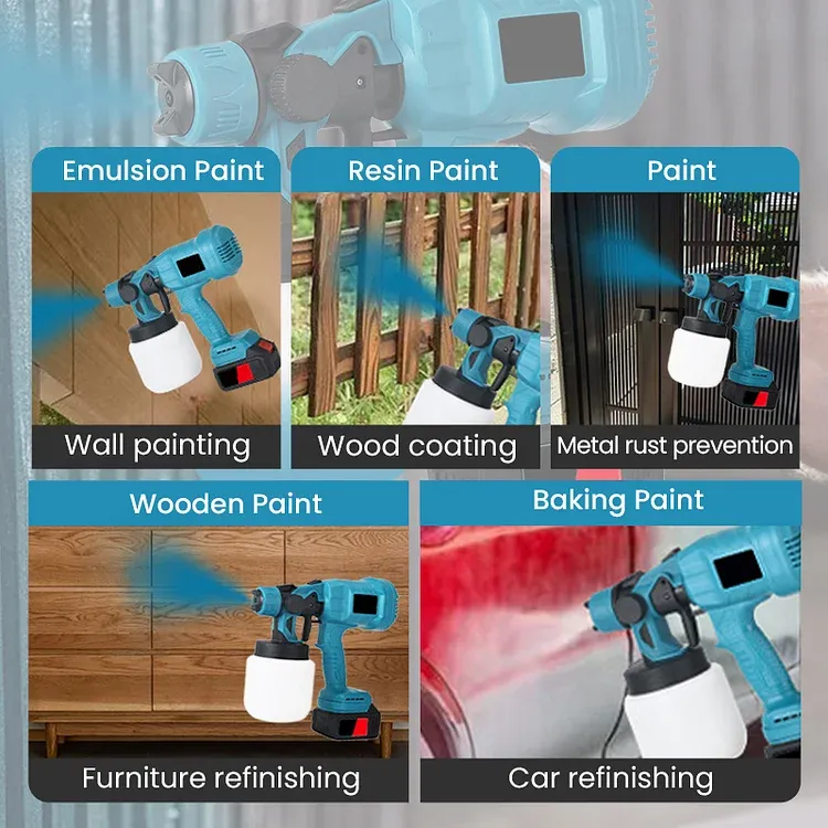 🔥This week special sales-49% OFF 🔥 Cordless high pressure paint sprayer
