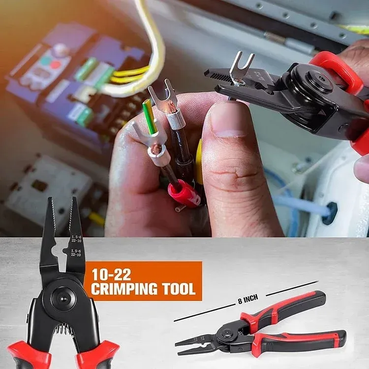 💖5 in 1 All Purpose Versatile Heavy Duty Tool Kit👇（💯This product is a complete set👇5-in-1 pliers set）