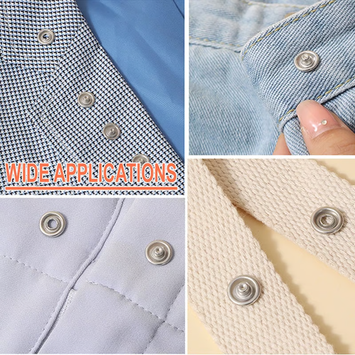 👍Metal Snap Buttons with Fastener Pliers Tool Kit🛠️💡