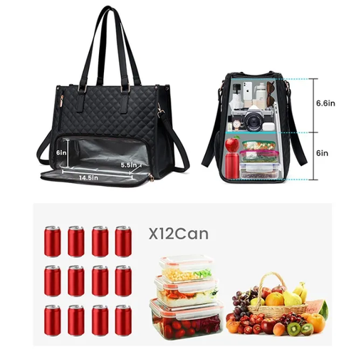 🔥Hot Sale 49% OFF🔥3 in 1 Lunch Tote Bag for Women