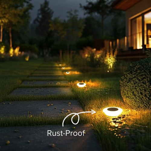 💦Solar Powered Floor Path LED Light💡