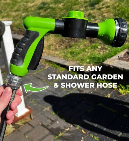 😍Multi-in-one pet bath spray comb 🐕high pressure car wash💦 watering spray gun🌷