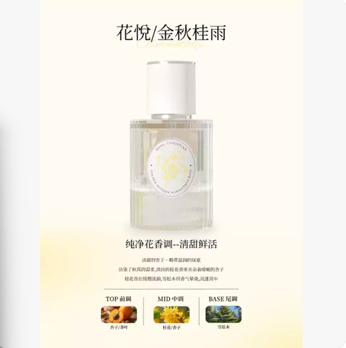 栀子棉梅荷百合茉莉桂花味香水女士持久淡香生日禮物