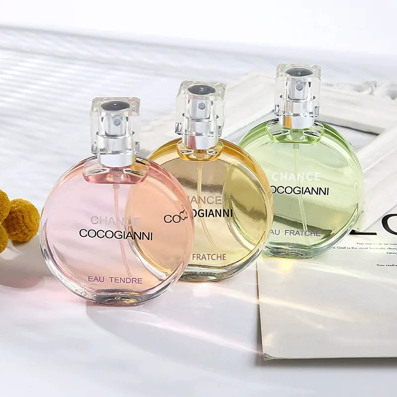 COCO 粉邂逅香水柔情女士香水氣質優雅黑可哥淡香水綠邂逅