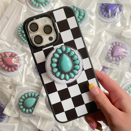 Retro Bohemian Phone Holder