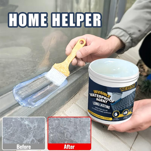Universal Transparent Sealing Waterproof Agent, Invisible Fast-Drying Adhesive, RV Roof Waterproof Paint, Indoor Outdoor Use, Leak Proof Material, Invisible Waterproof Sealant, Anti Leak