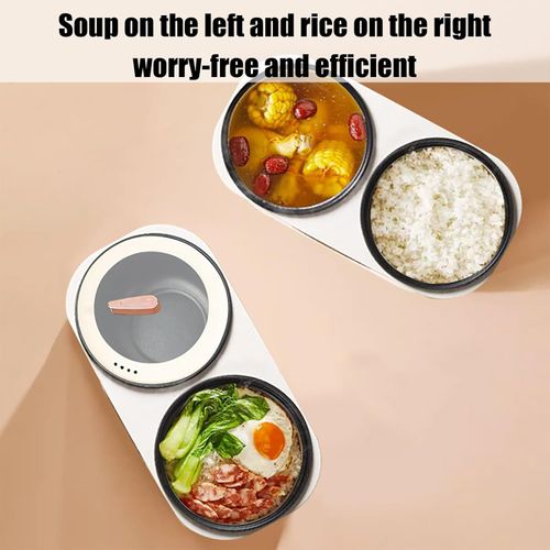 Multifunctional double-pot rice cooker and smart electric hot pot