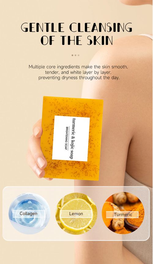 Turmeric soap, lemon soap, koji soap, bath soap, face soap, dark spot remover