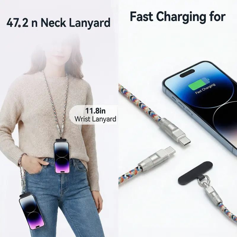 Braided Charging Cable — Type-C + Type-C
