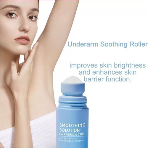 Hair removal soothing essence, moisturizing, gentle repair, refreshing and smoothing skin, hair removal roller care