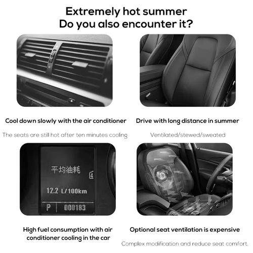 Car Headrest Fan