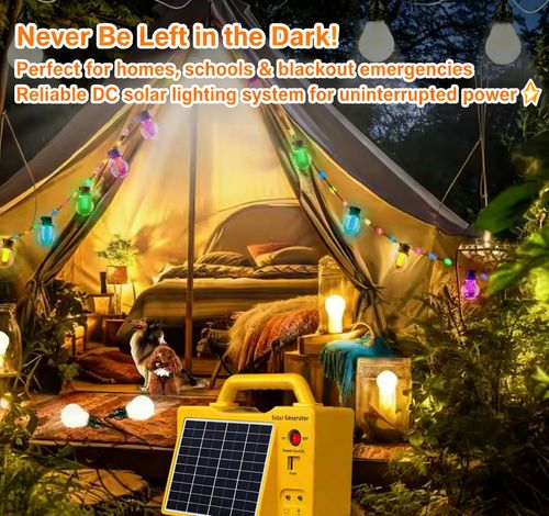 Small-scale Solar Power Generation System | Cash on Delivery | Ghana