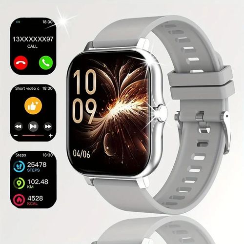 Smart watch, wireless talking dialing, multi-sport mode, call reminder and rejection, SMS reminder, message reminder, various APP reminders, multi function display, HD screen, gifts,