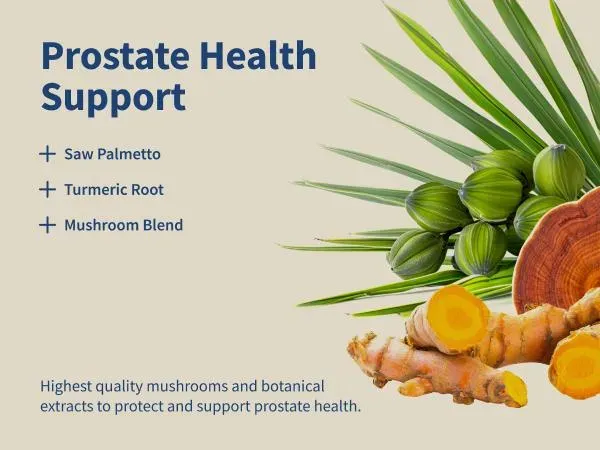 Snap Supplements - Natural Prostate Supplement for Men - Saw Palmetto Extract & Turmeric - Urinary Tract Health - 3rd party tested Improves urinary symptoms, enhances quality of sexual life, increases sperm motility, and reduces prostate inflammation