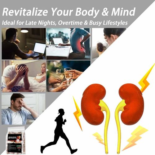 30bags Ginseng-Infused Eight Treasure Tea, Kidney Tea Formula Ginseng eight Treasure Teas for Women & Men, Nnatural Ingredients Sweet Taste and Aroma150g（5g*30pcs)