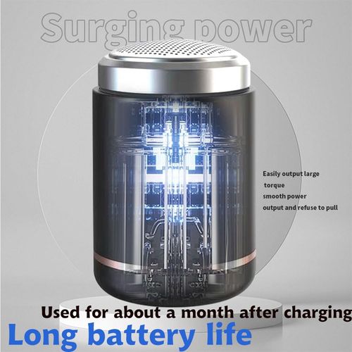 Unisex Mini Portable Electric Shaver, Mini Electric Shaver, Capsule Razor, 2.4in Washable, Long-Lasting Battery Life, Floating Head, Wet & Dry, Rechargeable for Business Travel(Upgrad Silence)