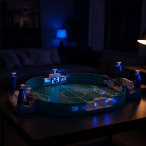Tabletop soccer field