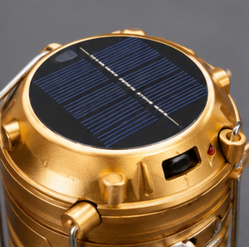 Solar Multi‑Function Telescopic Light