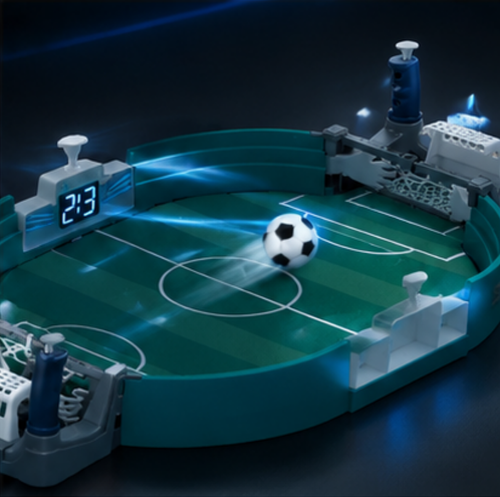 Tabletop soccer field
