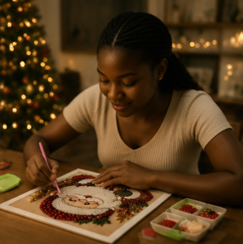 Christmas Pearl Painting DIY Kit