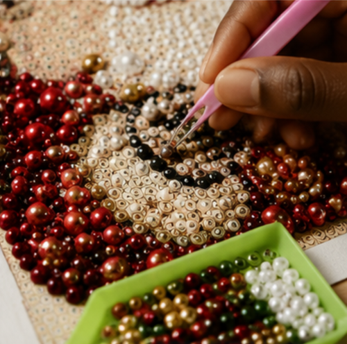 Christmas Pearl Painting DIY Kit