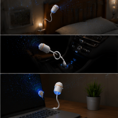 Starry Sky Projection Night Light
