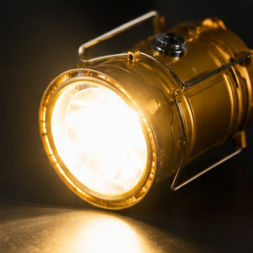 Solar Multi‑Function Telescopic Light