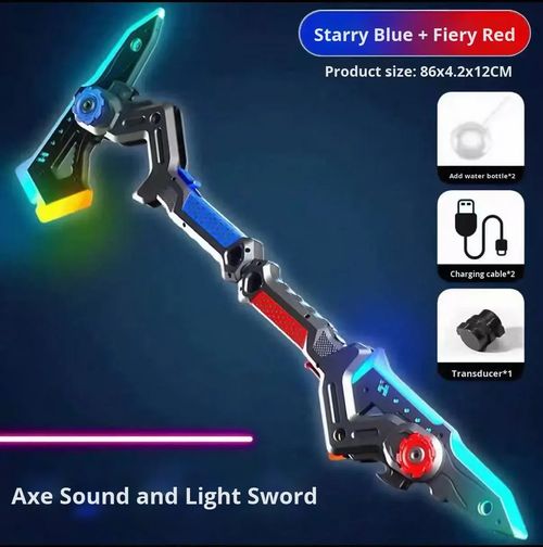 Glowing Sword-Axe