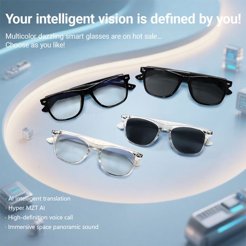 New AI-Powered Translation Bluetooth Music Smart Glasses