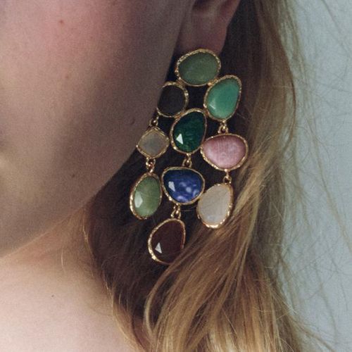 Boho-Chic Vintage Statement Earrings