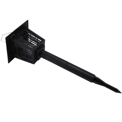 Solar powered mosquito killer lamp