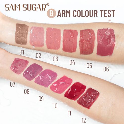 12-Piece Velvet Long-Lasting Lip Glaze