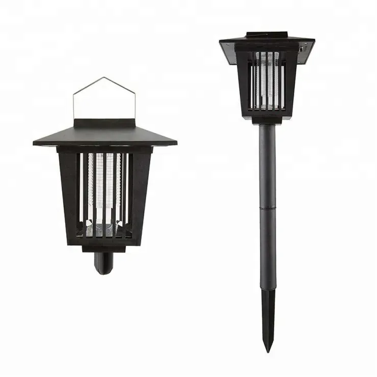 Solar powered mosquito killer lamp