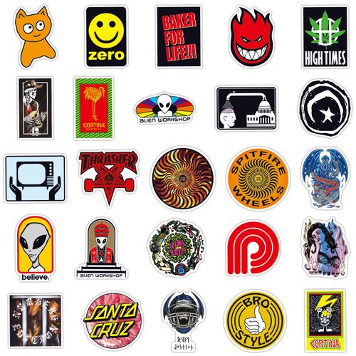 🌵100 pieces per pack of brand style graffiti Galaxy stickers, car, motorcycle and bicycle stickers, custom waterproof vinyl decorative stickers