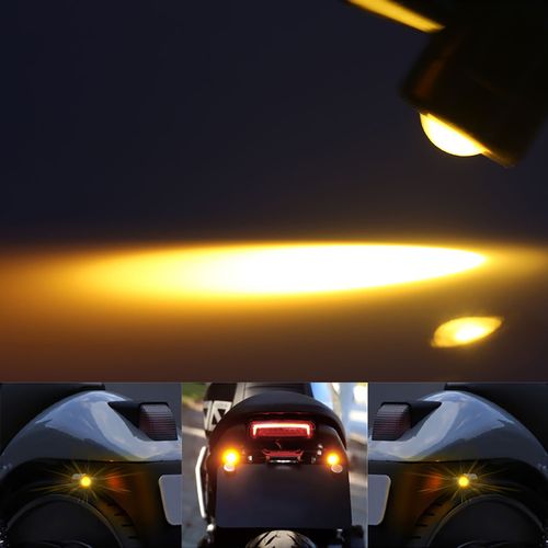 🏍 A super cool motorcycle modification accessory, the universal turn signal, makes you the coolest person