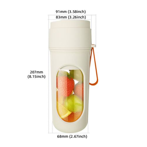 Portable juicer cup