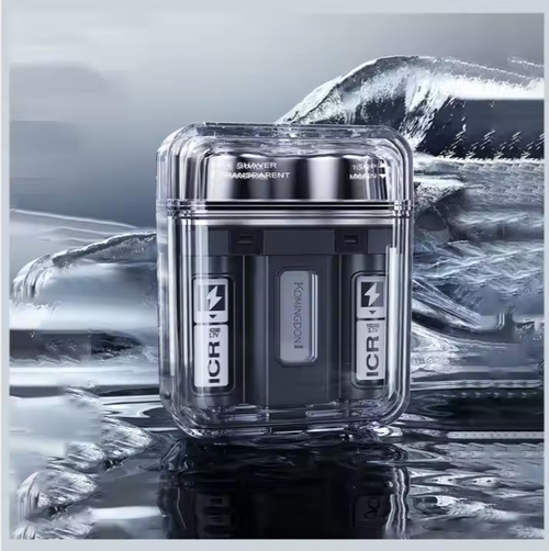 Transparent, portable and mini shaver