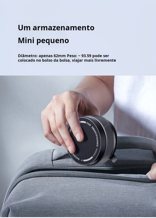 Suporte multifuncional para telemóvel com sistema de sucção