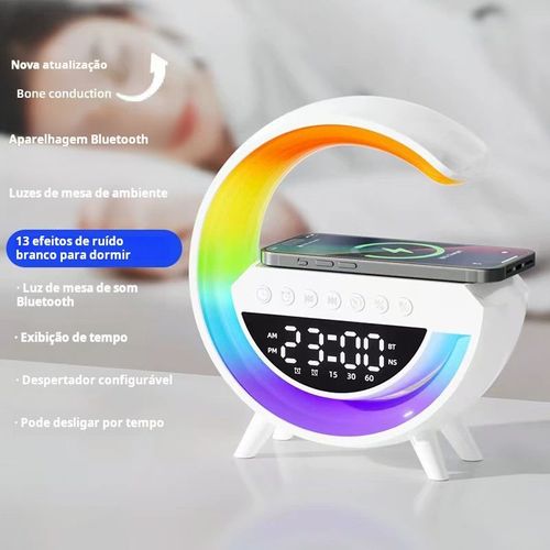 Novo despertador áudio multifunções 2025