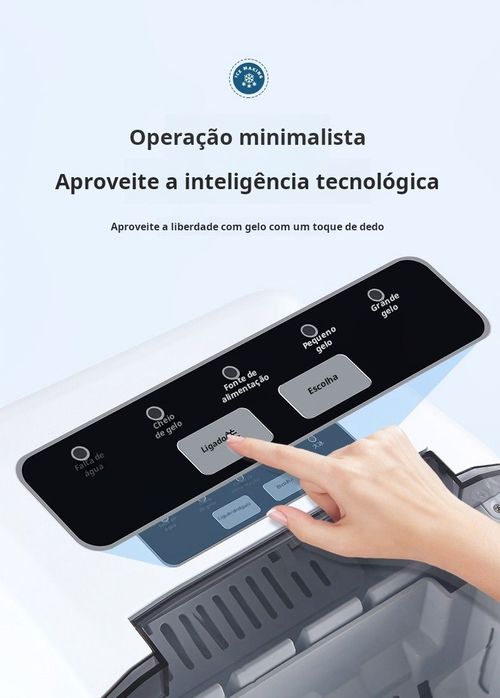 Máquina de gelo rápida