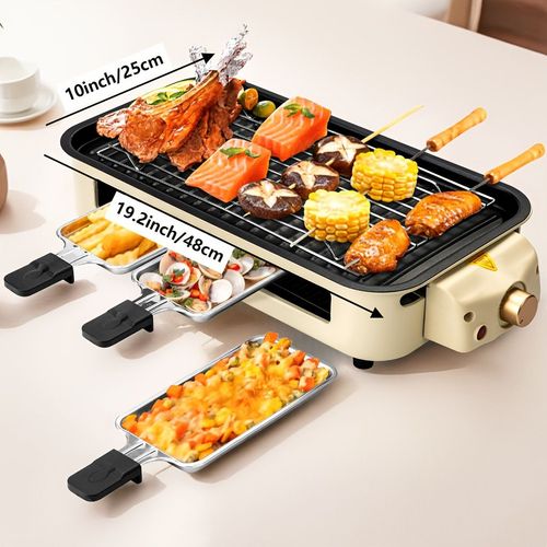 Forno elétrico multifuncional sem fumo mais vendido