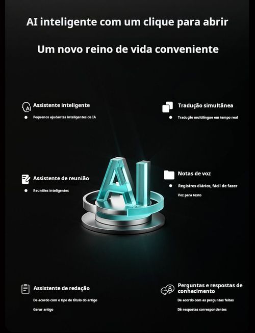 Auriculares Bluetooth com IA