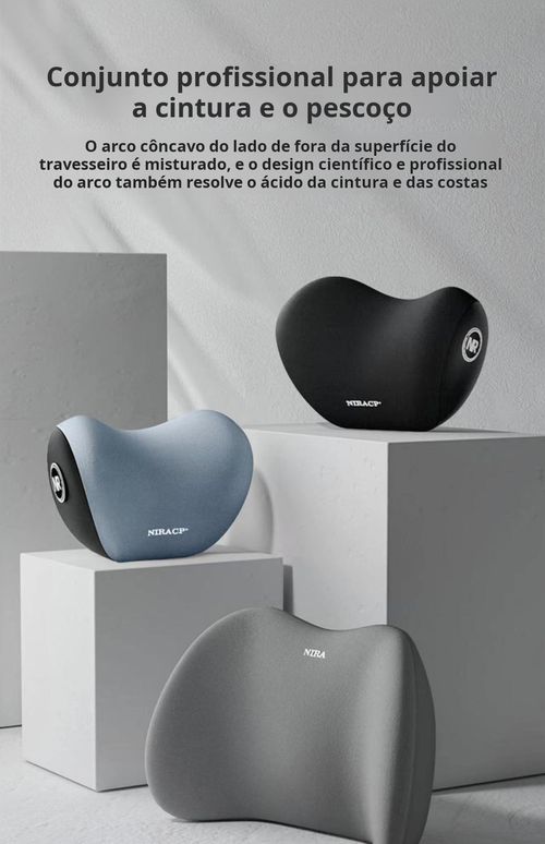 Conjunto de encostos de cabeça para automóvel