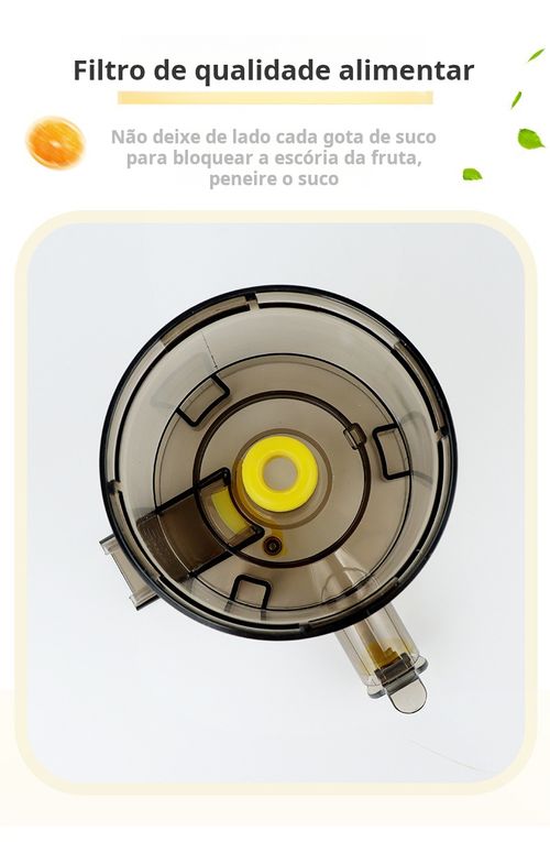 Separador automático de polpa de fruta e espremedor de fruta