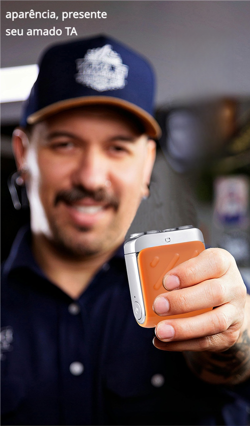 Barbeador elétrico portátil à prova de água