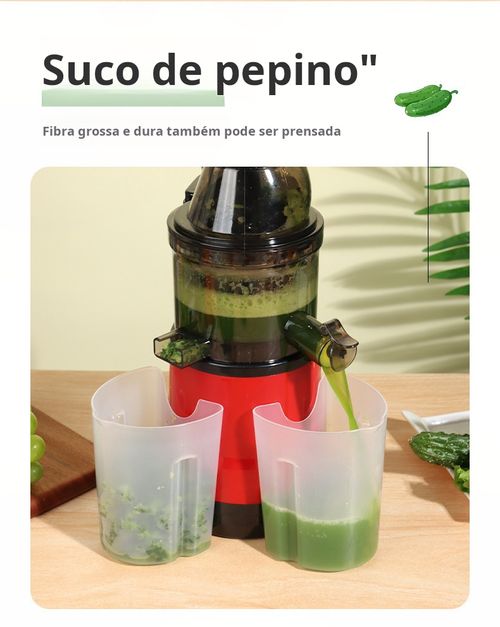 Separador automático de polpa de fruta e espremedor de fruta