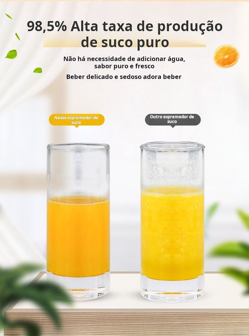 Separador automático de polpa de fruta e espremedor de fruta