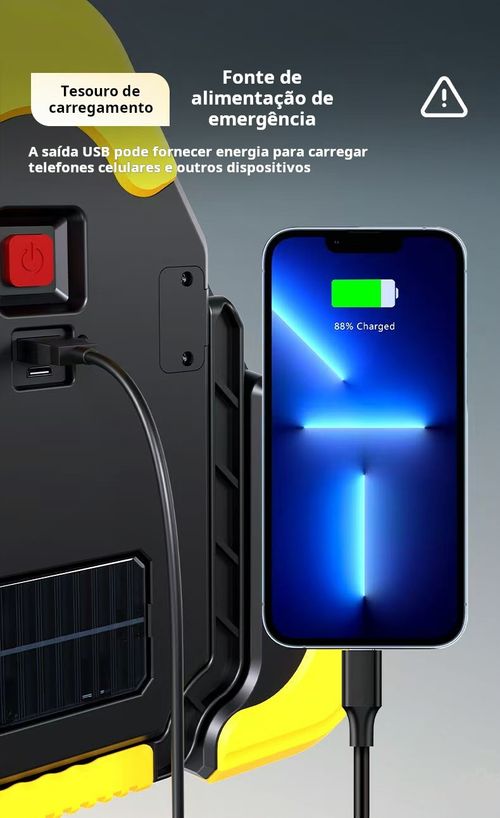 Luzes de aviso solares