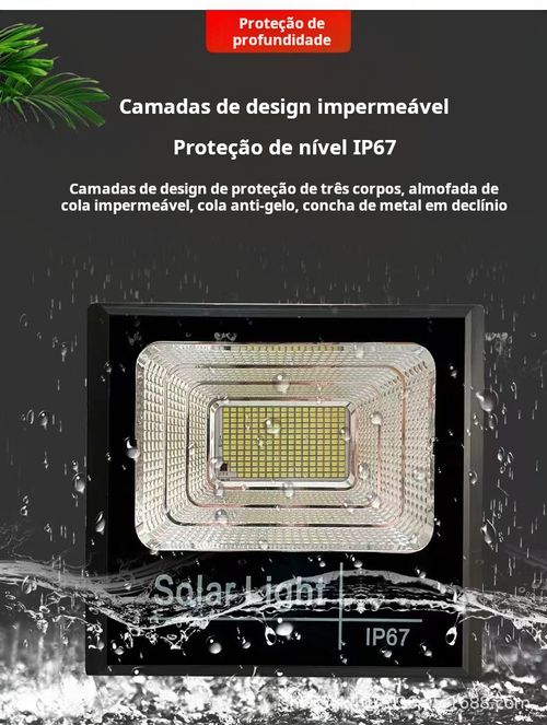 Luzes solares LED de alto brilho